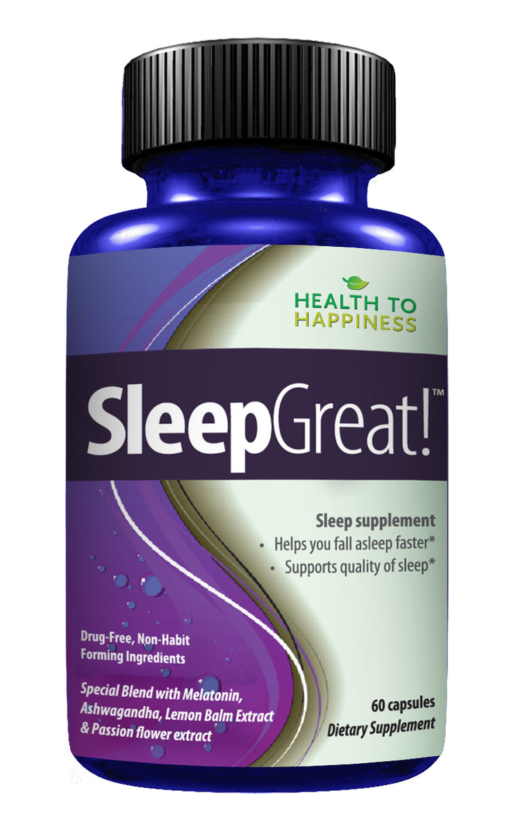 Sleep Great Supplements – Natural Sleep Aid Melatonin &amp