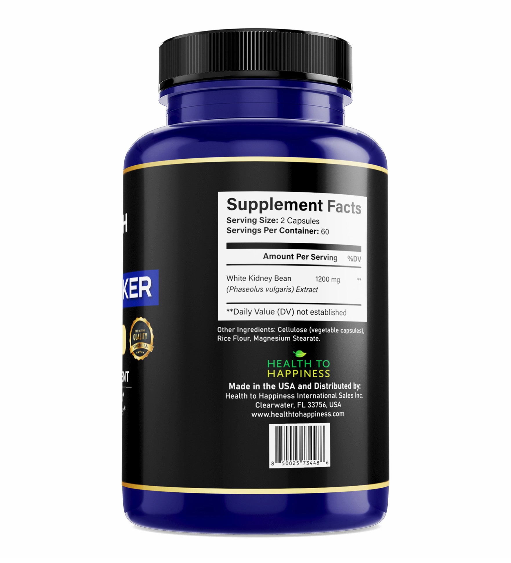 The Swedish Diet Carb Blocker – White Kidney Bean Extract