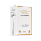Tan Optimizer Deep Glow supplement box on a white background