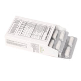 Box with blister packs showing