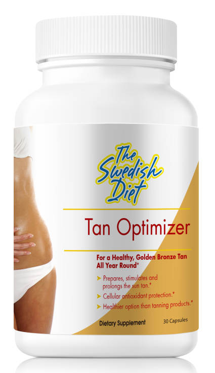 Tan Optimizer – Sugar-Free Sunless Tanning Supplement with Beta Carotene & Antioxidants for Healthy Skin – 30 Capsules