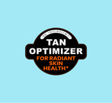 The Swedish Diet Tan Optimizer supplement bottle with 30 capsules for healthy skin and enhanced tanning. Top of box