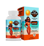 Tan Optimizer Tanning Supplement for Radiant Skin Health and Tanning. Powerful blend of antioxidants