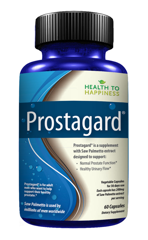 Prostagard – Saw Palmetto, Pygeum & Plant Sterols for Prostate Health & Urinary Flow, 60 Capsules In Stock in March!